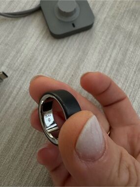 Oura black ring 4 size 9